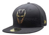 New Era 59 FIFTY BLACK IRON MAN HAT